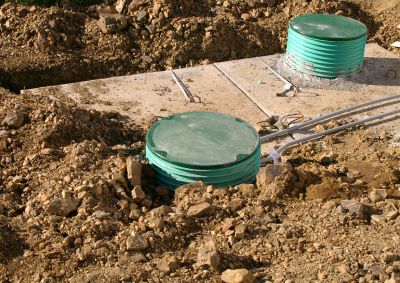 Septic System Components Assembly